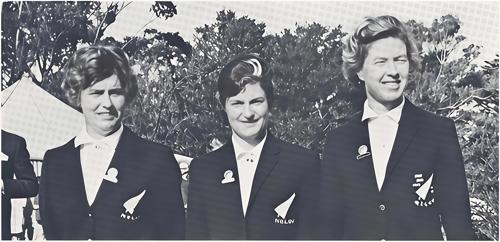 Mrs. D. A. Whitehead, Miss Glennis Taylor, Miss Natalie B. White